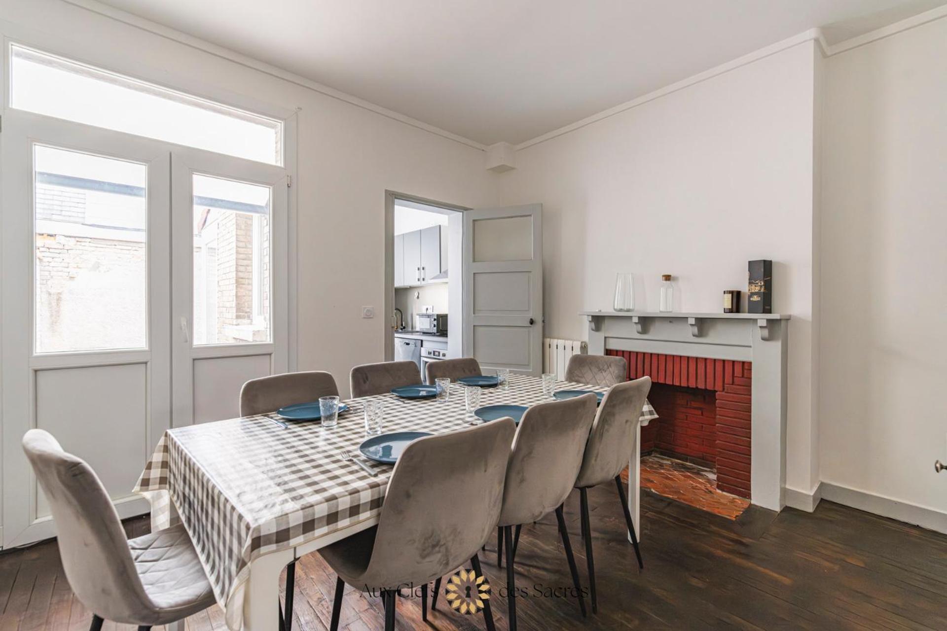 Maison De Ville Avec Cour Place Luton Reims Exterior foto
